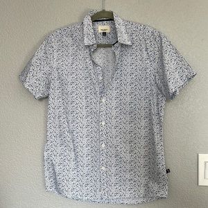 Civil Society floral short sleeve button down